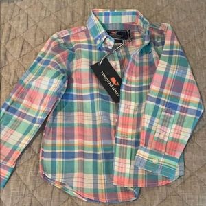 Vineyard Vines Boys Button Down 2T